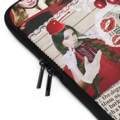 Lana Del Rey Cherry Coke Collage Laptop Sleeve