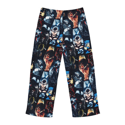 Anime Hero Montage Men's Pajama Pants