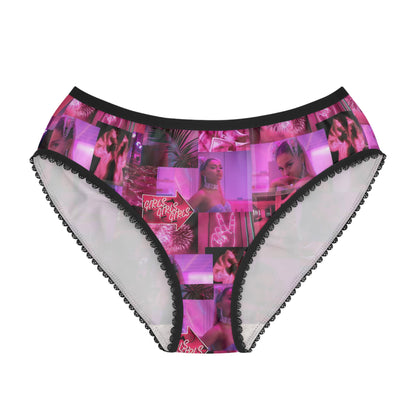 Ariana Grande 7 Rings Collage Women's Briefs Panties