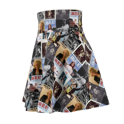 Lana Del Rey Album Cover Collage Women's Skater Skirt