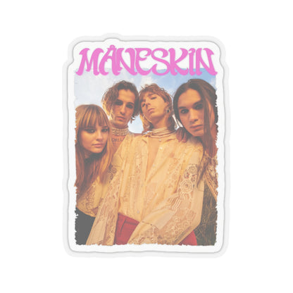 Måneskin Group Photo Kiss-Cut Sticker