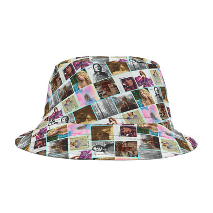Taylor Swift Album Art Collage Bucket Hat