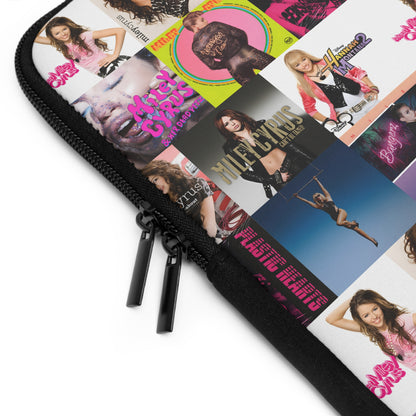 Miley Cyrus Album Cover Collage Laptop Sleeve