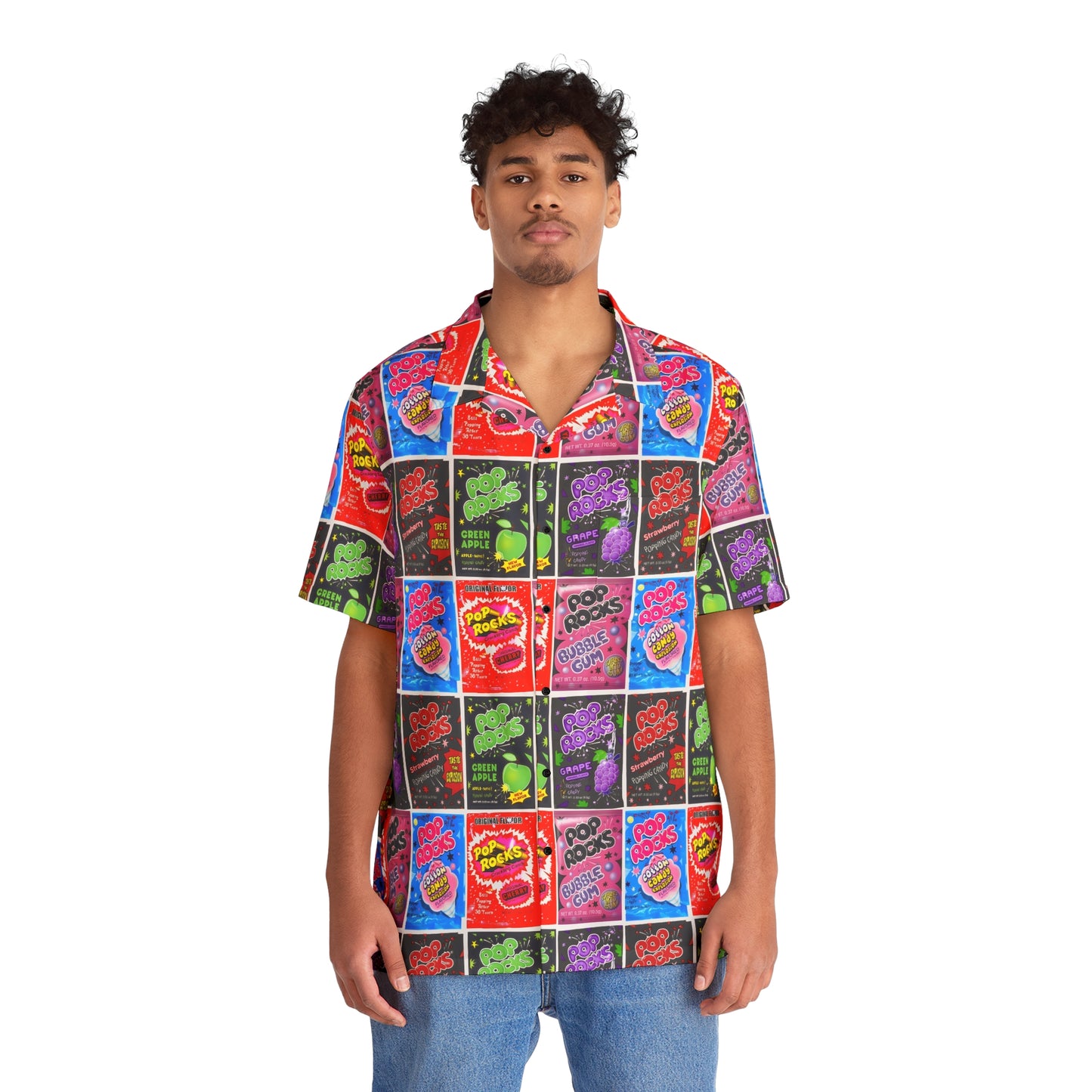 Pop Rocks Party Men's Hawaiian Shirt