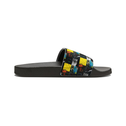 Post Malone Album Art Collage Men's Slide Sandals