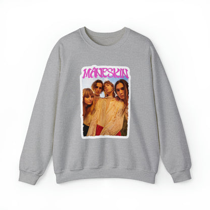 Måneskin Group Photo Unisex Heavy Blend Crewneck Sweatshirt