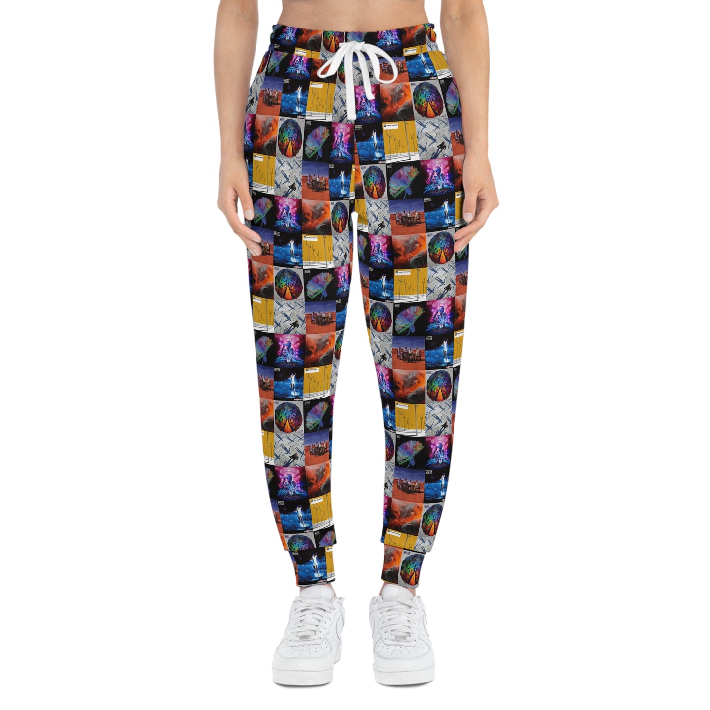 Muse Album Cover Collage Athletic Jogger Sweatpants