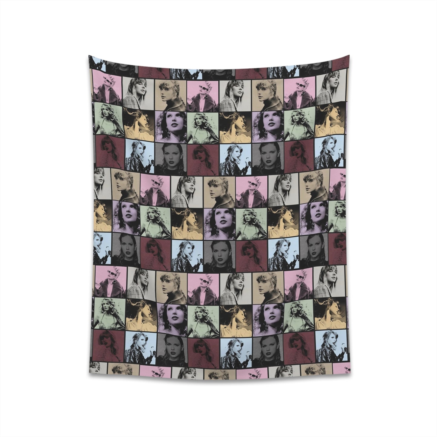 Taylor Swift Eras Collage Printed Wall Tapestry