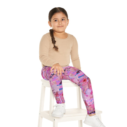 Ariana Grande Purple Vibes Collage Kids Leggings