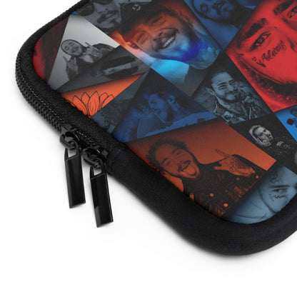 Post Malone Crystal Portaits Collage Laptop Sleeve