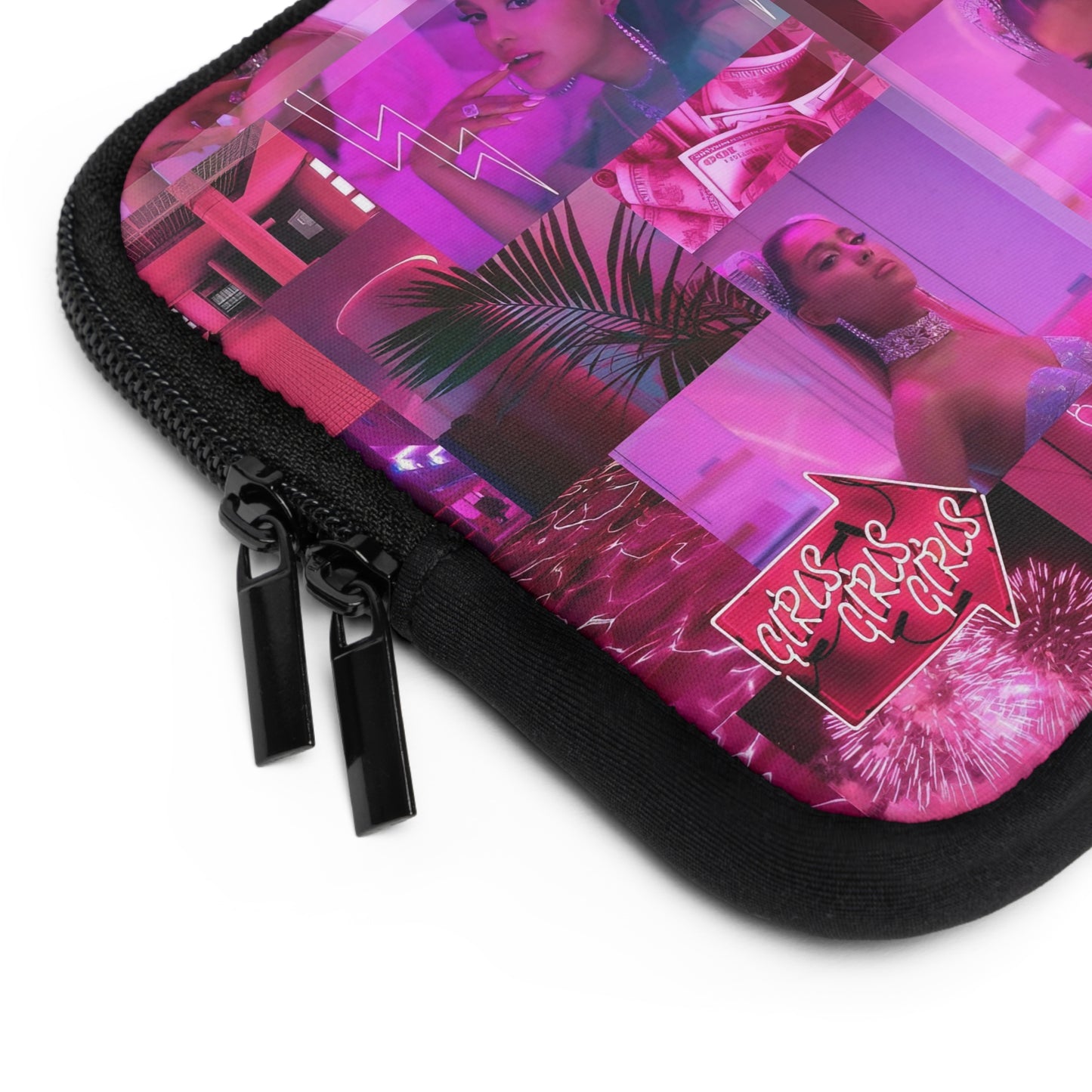 Ariana Grande 7 Rings Collage Laptop Sleeve