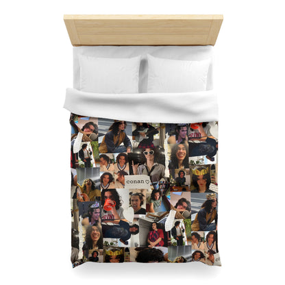 Conan Grey Being Cute Photo Collage Microfiber Duvet Cover