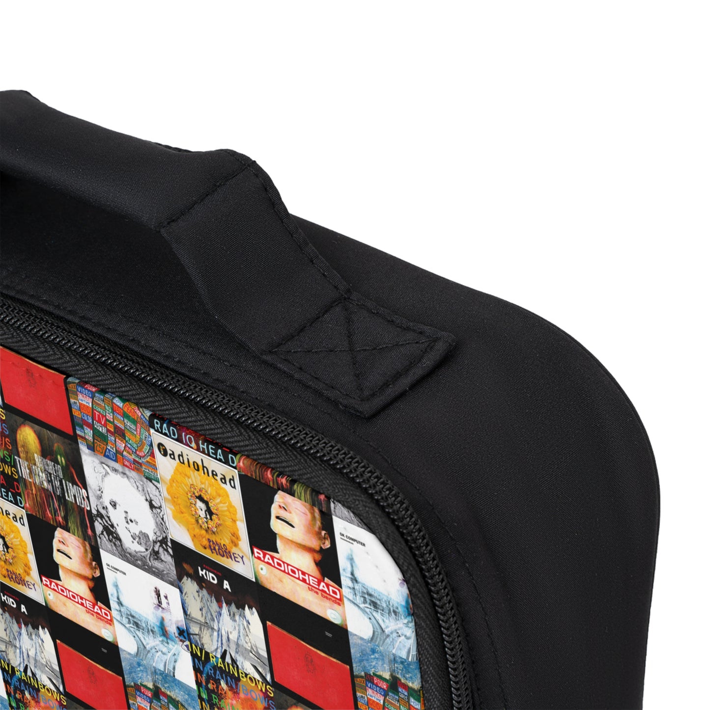 Radiohead Album Cover Collage Lunch Bag