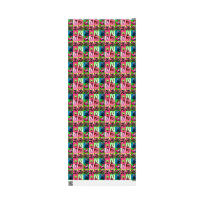 Lady Gaga Dawn of Chromatica Mosaic Gift Wrapping Paper