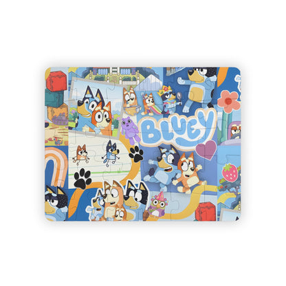 Bluey Playtime Collage Kids' Puzzle, 30-Piece