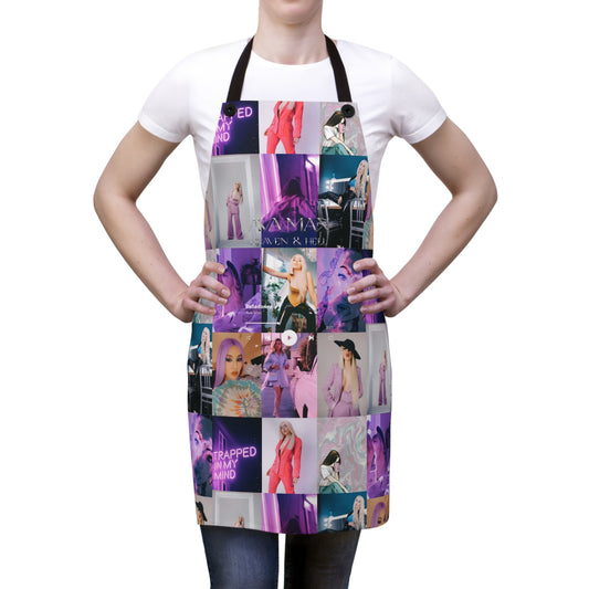 Ava Max Belladonna Photo Collage Apron