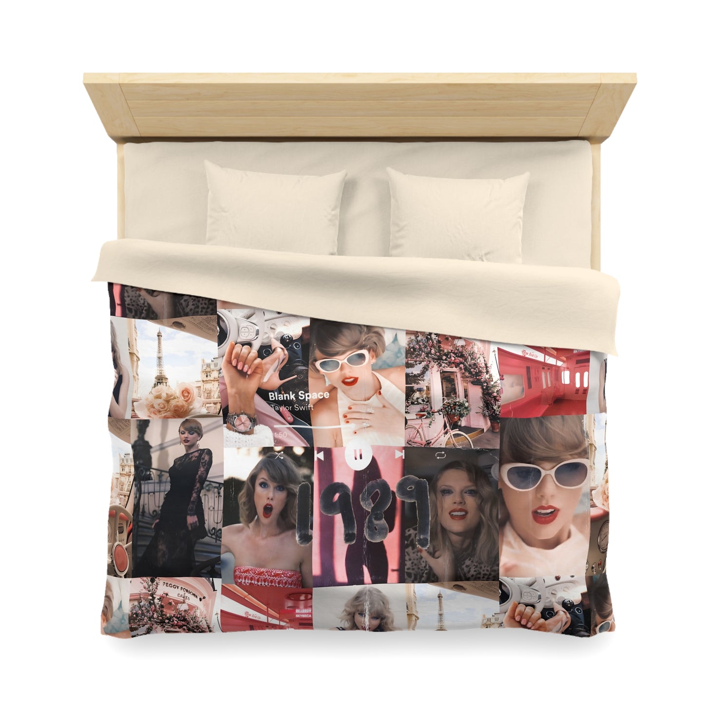 Taylor Swift 1989 Blank Space Collage Microfiber Duvet Cover