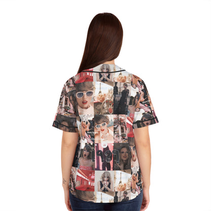 Taylor Swift 1989 Blank Space Collage Women's Baseball Jersey