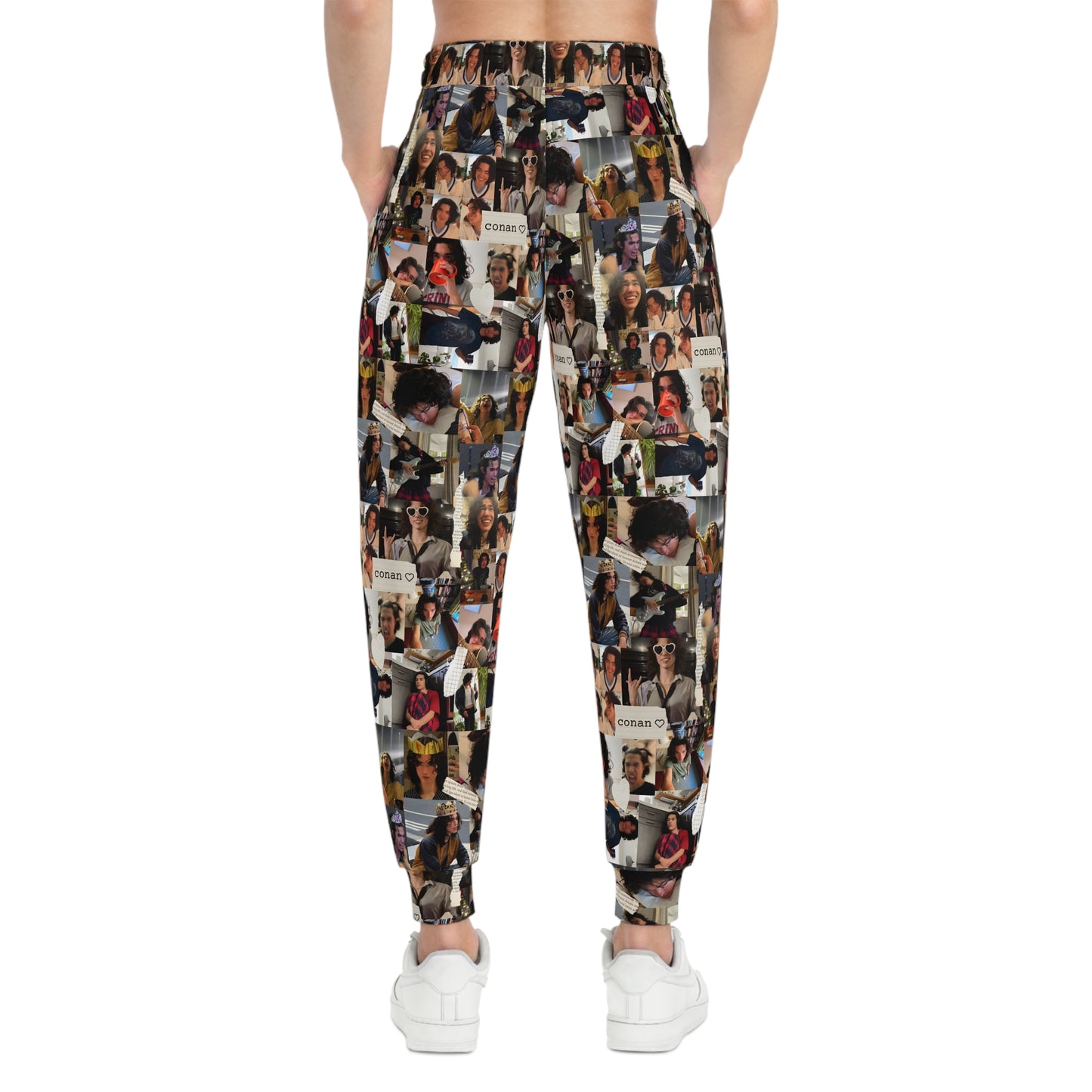 Conan Grey Being Cute Photo Collage Athletic Joggers