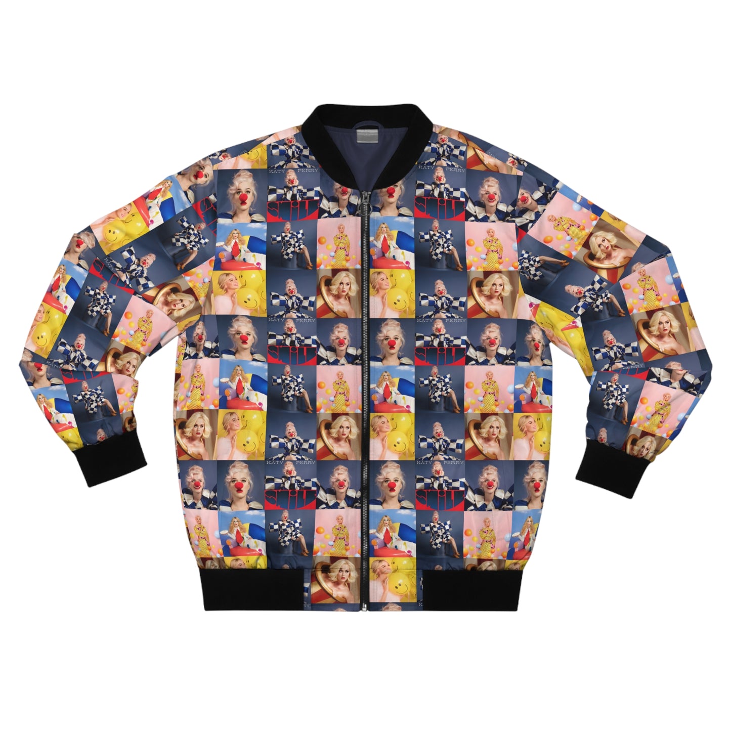 Katy Perry Smile Mosaic Men's Bomber Jacket