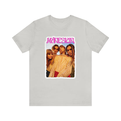 Måneskin Group Photo Unisex Jersey Short Sleeve Tee Shirt