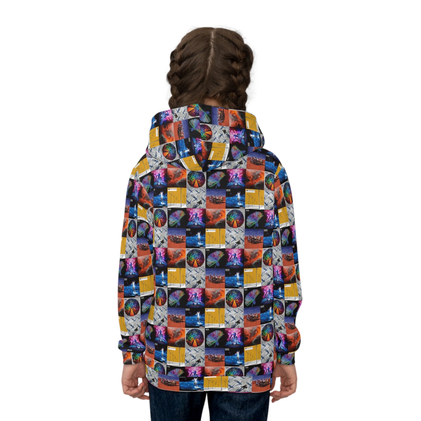 Muse Album Cover Collage Kid's Hoodie