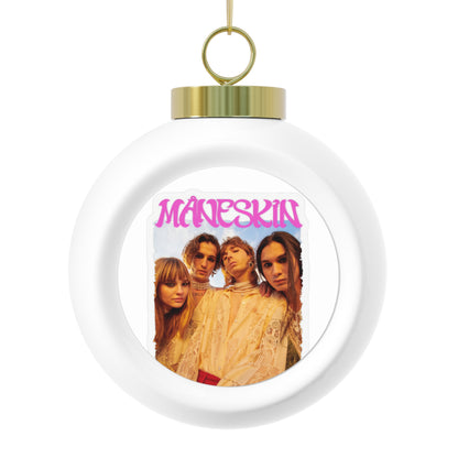 Måneskin Group Photo Christmas Ball Ornament