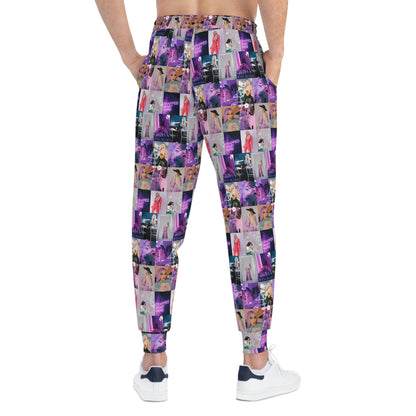 Ava Max Belladonna Photo Collage Athletic Joggers