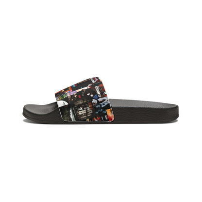 Slipknot Chaotic Album Art Collage Youth Slide Sandals