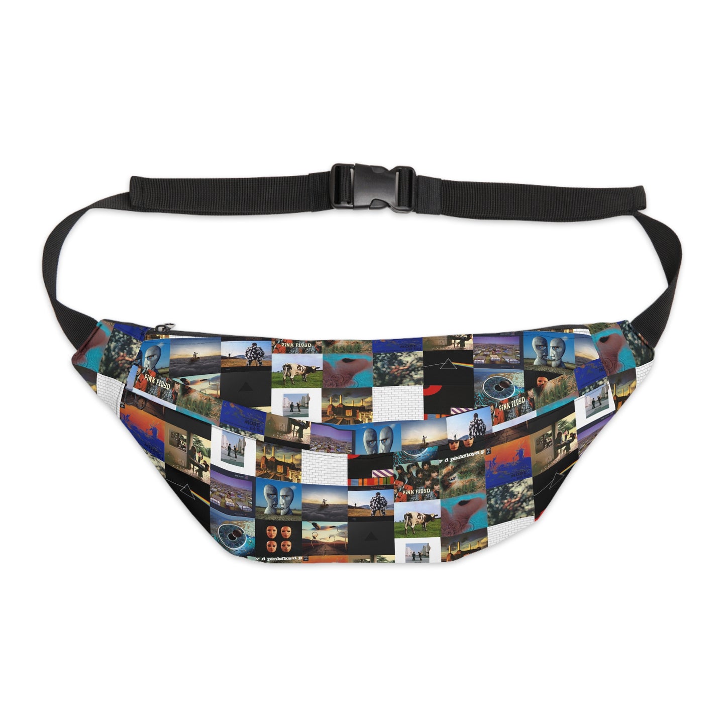 Pink Floyd Album Cover Collage Large Fanny Pack