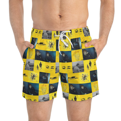 Ed Sheeran Subtract Mosaic Swim Trunks