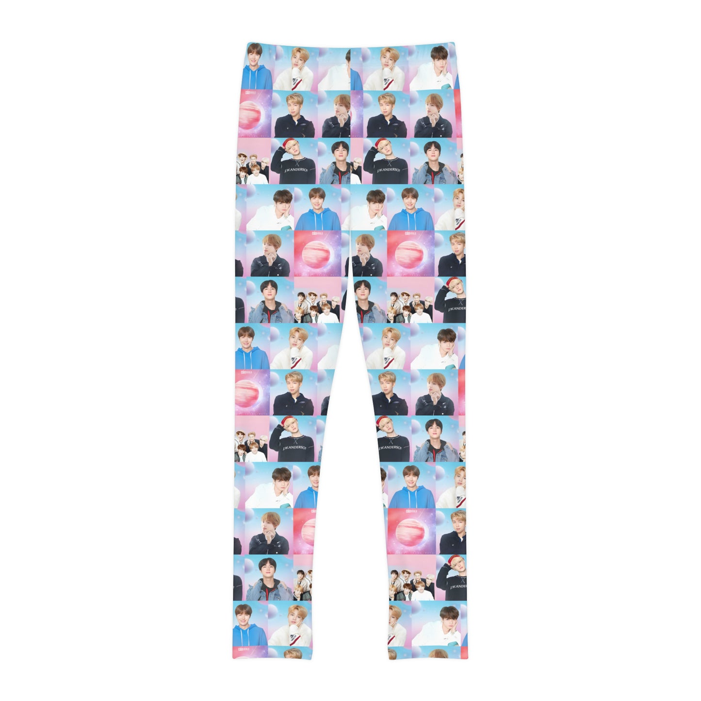 BTS World Mosaic Youth Full-Length Leggings