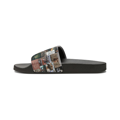 Morgan Wallen Darling You're Different Collage Men's Slide Sandals