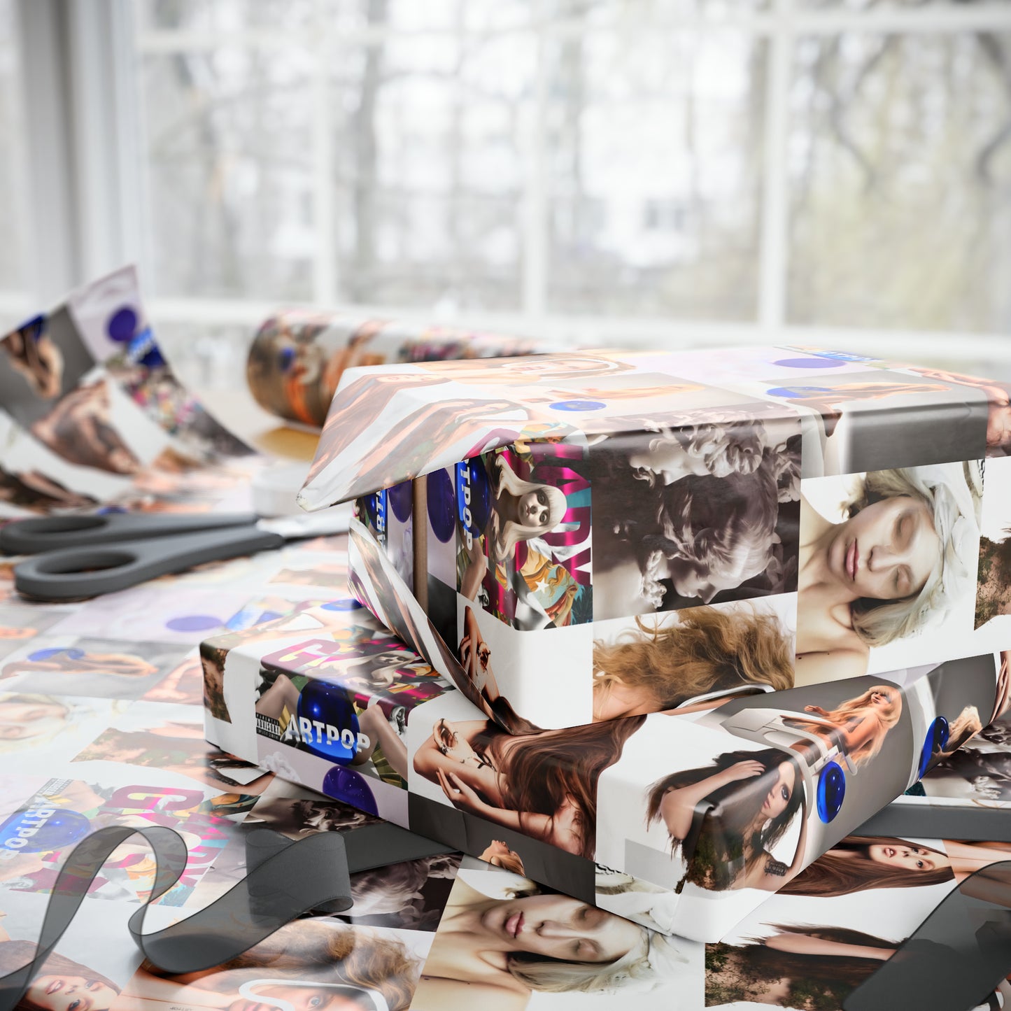 Lady Gaga ARTPOP Mosaic Gift Wrapping Paper