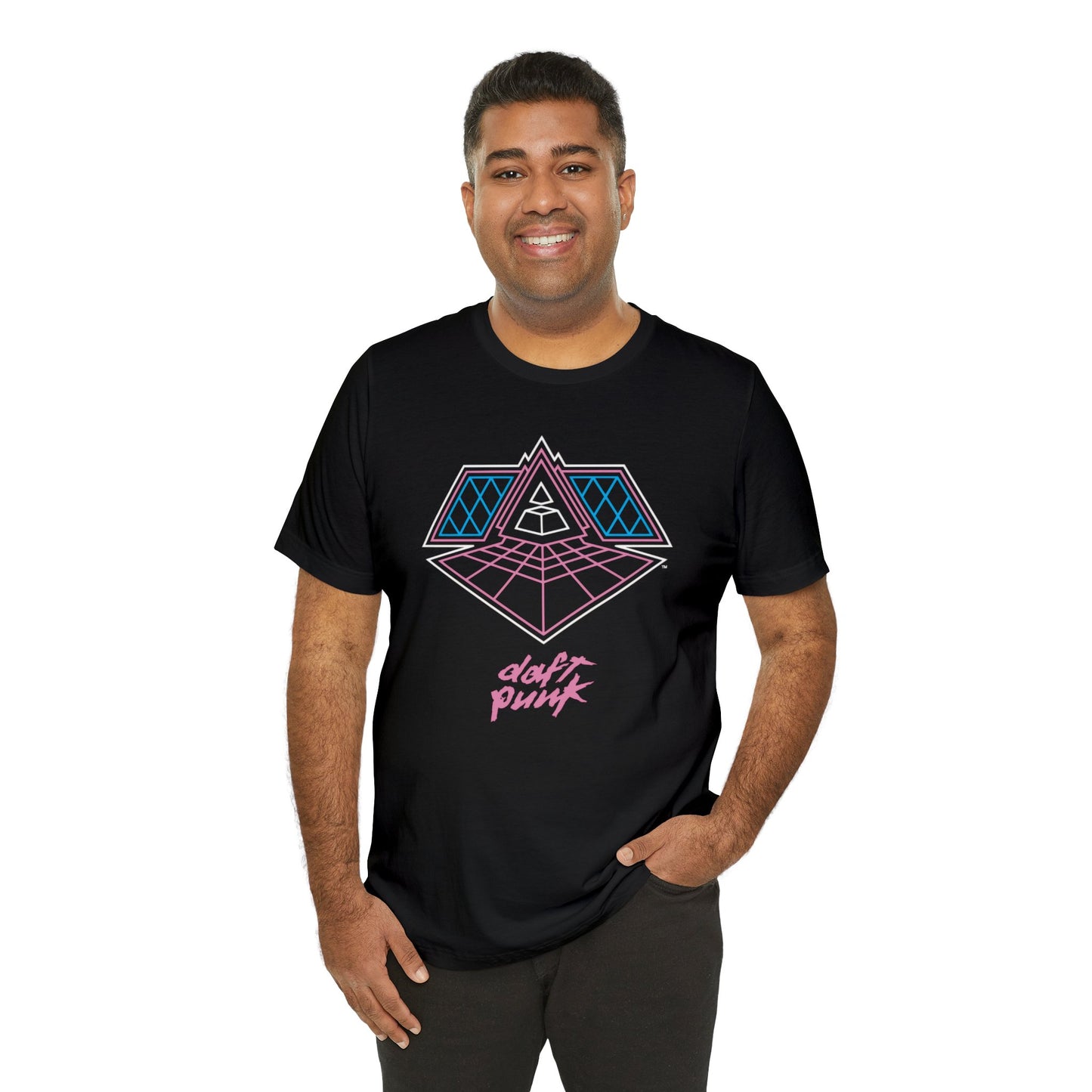 Daft Punk Alive 2007 Logo Unisex Jersey Short Sleeve Tee Shirt