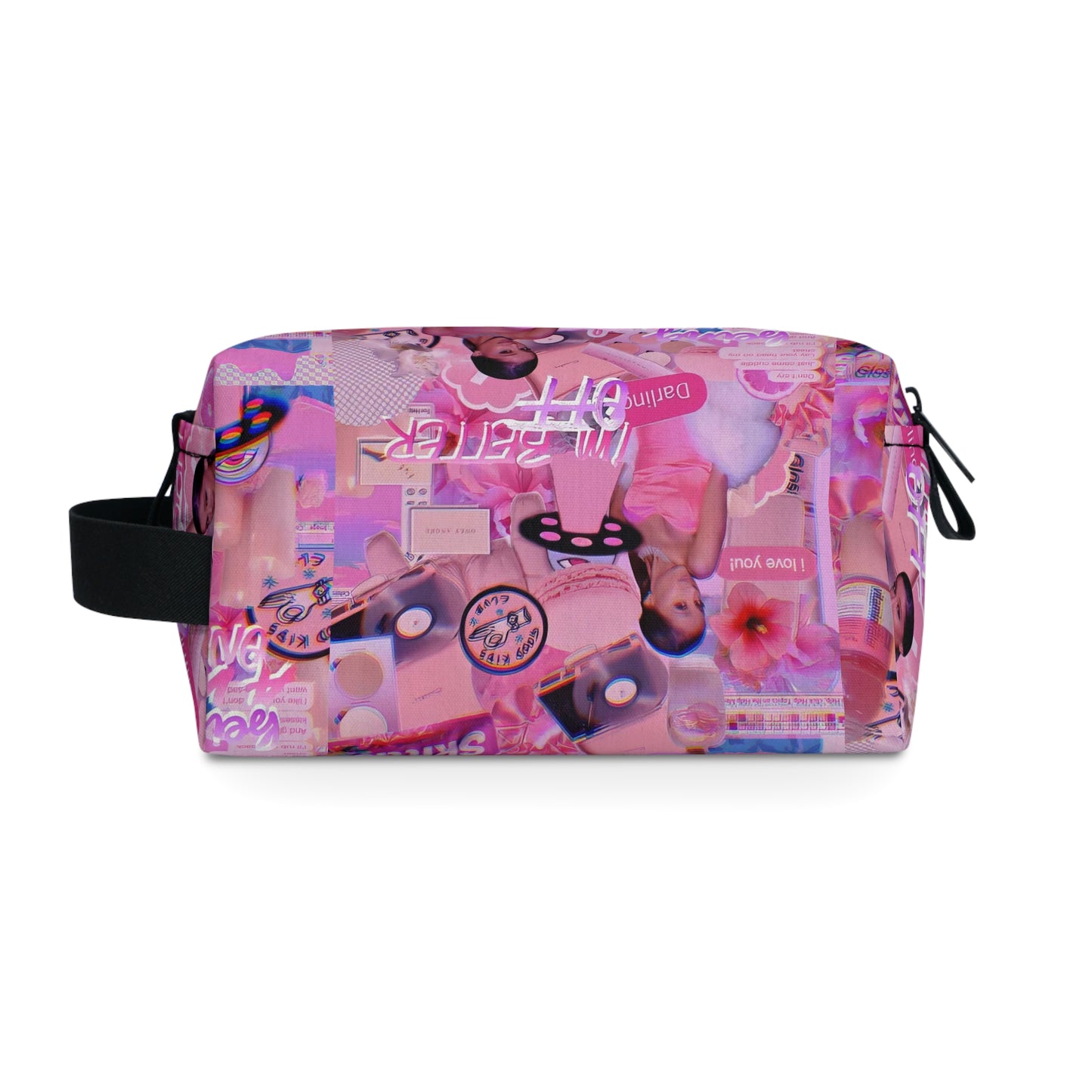 Ariana Grande Purple Vibes Collage Toiletry Bag
