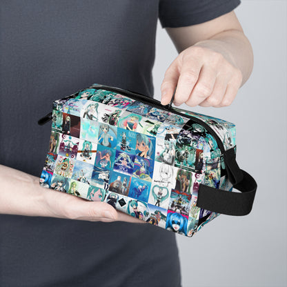 Hatsune Miku Album Cover Collage Toiletry Bag