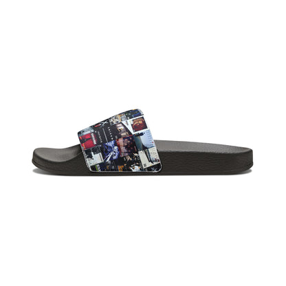 Eminem Album Art Cover Collage Women's Slide Sandals