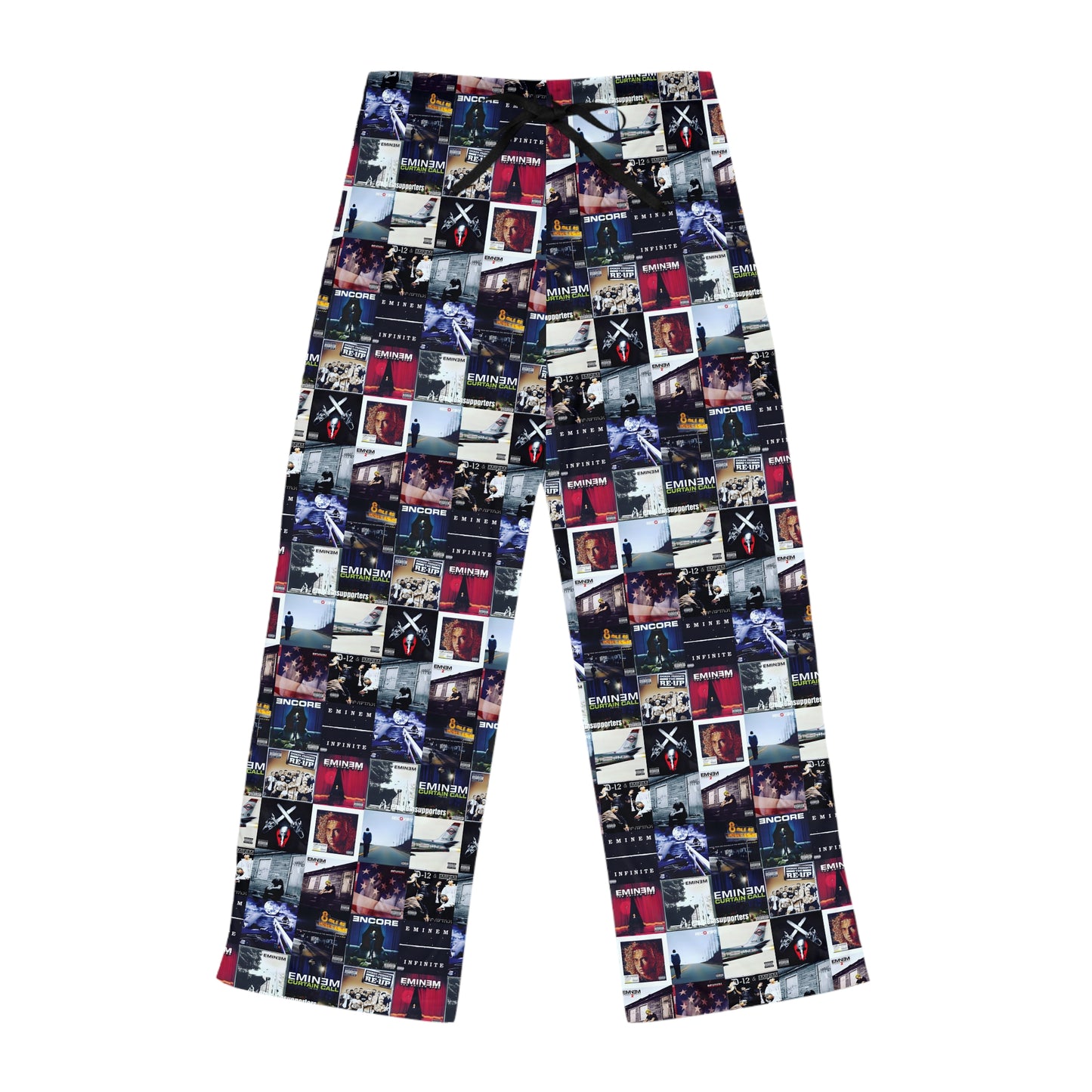 Eminem Album Art Cover Collage Women's Pajama Pants