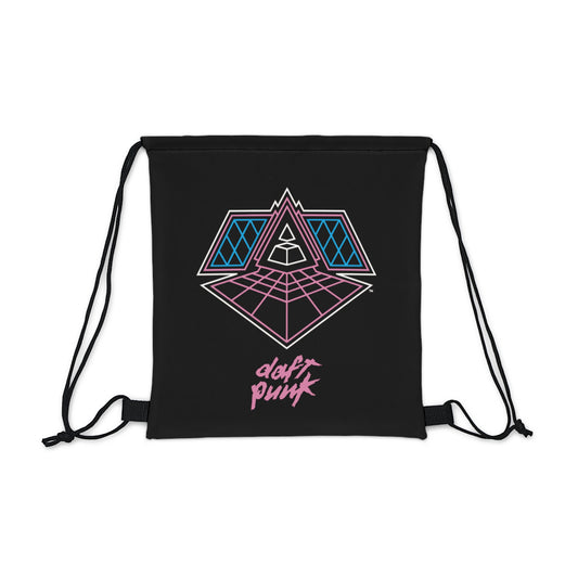 Daft Punk Alive 2007 Logo Outdoor Drawstring Bag