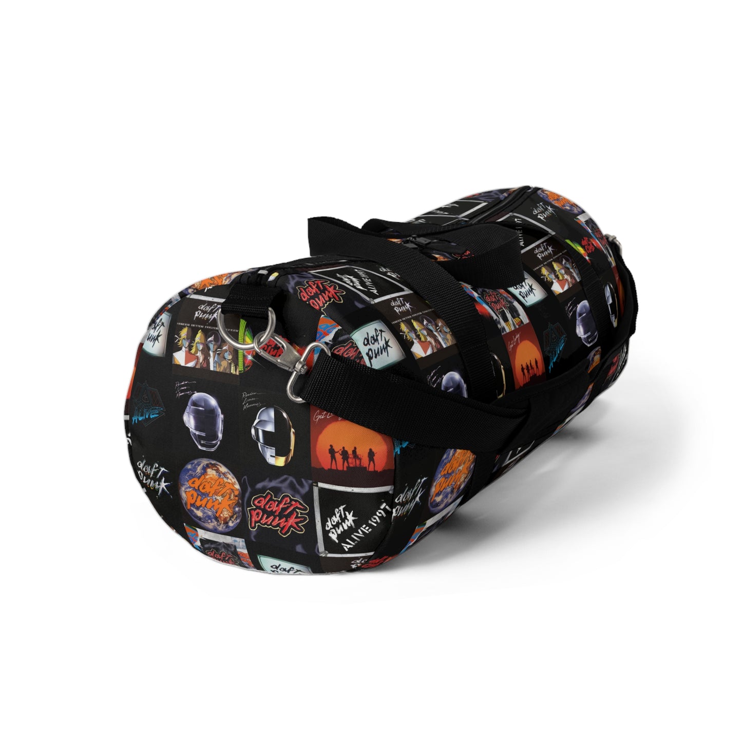 Daft Punk Album Cover Art Collage Duffel Bag