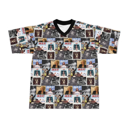 Lana Del Rey Album Cover Collage Unisex Football Jersey