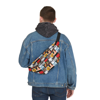 Radiohead Album Cover Collage Large Fanny Pack