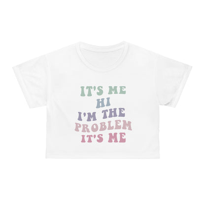 Taylor Swift It's Me Hi Crop Tee