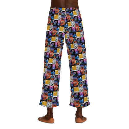 Muse Album Cover Collage Men's Pajama Pants