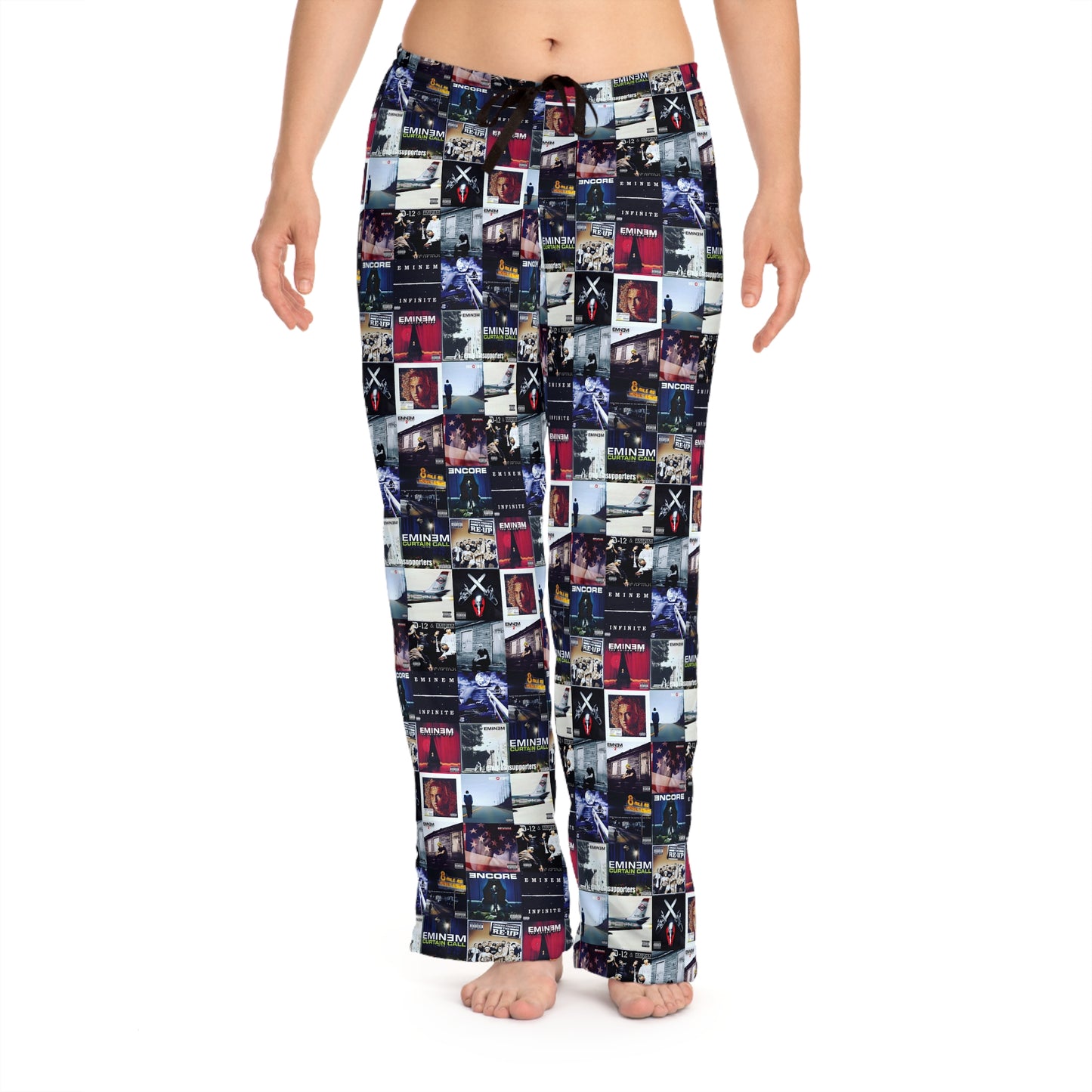 Eminem Album Art Cover Collage Women's Pajama Pants