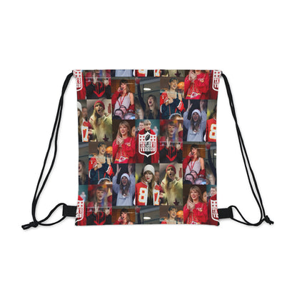 Taylor Swift Chiefs Fan Taylor's Version Outdoor Drawstring Bag