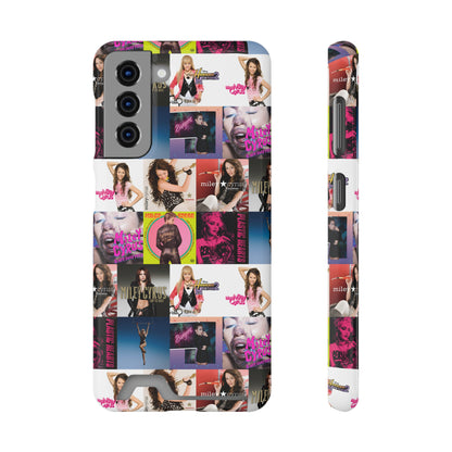 Miley Cyrus Album Cover Collage Phone Case With Card Holder