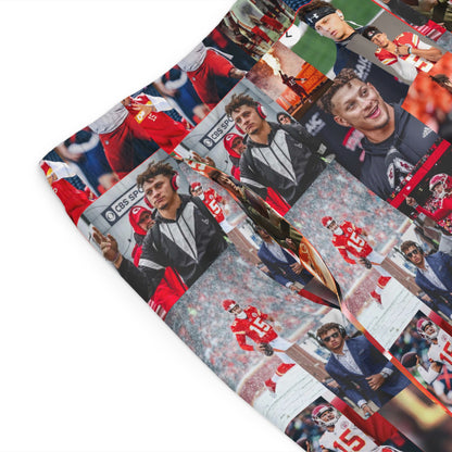 Patrick Mahomes Chiefs MVPAT Photo Collage Men's Board Shorts