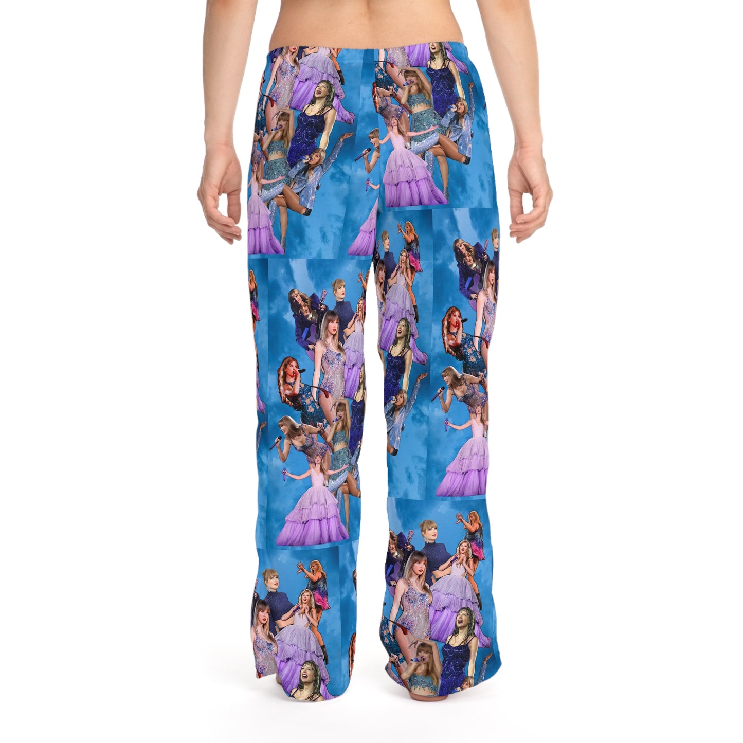 Taylor Swift Blue Skies Collage Women's Pajama Pants